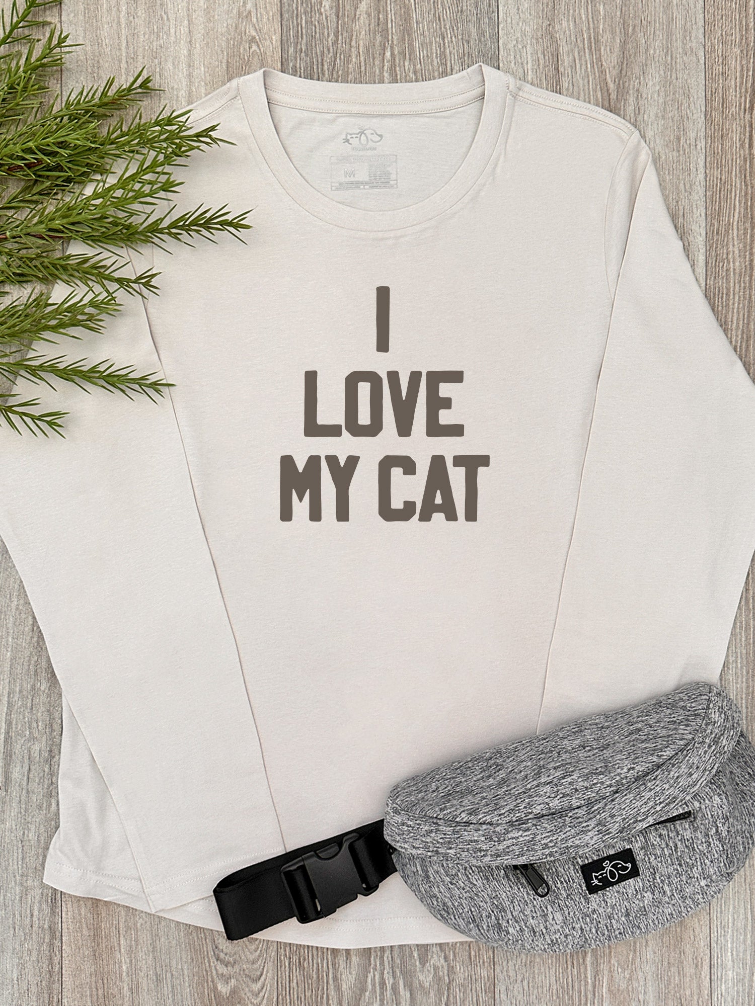 I Love My Cat Olivia Long Sleeve Tee