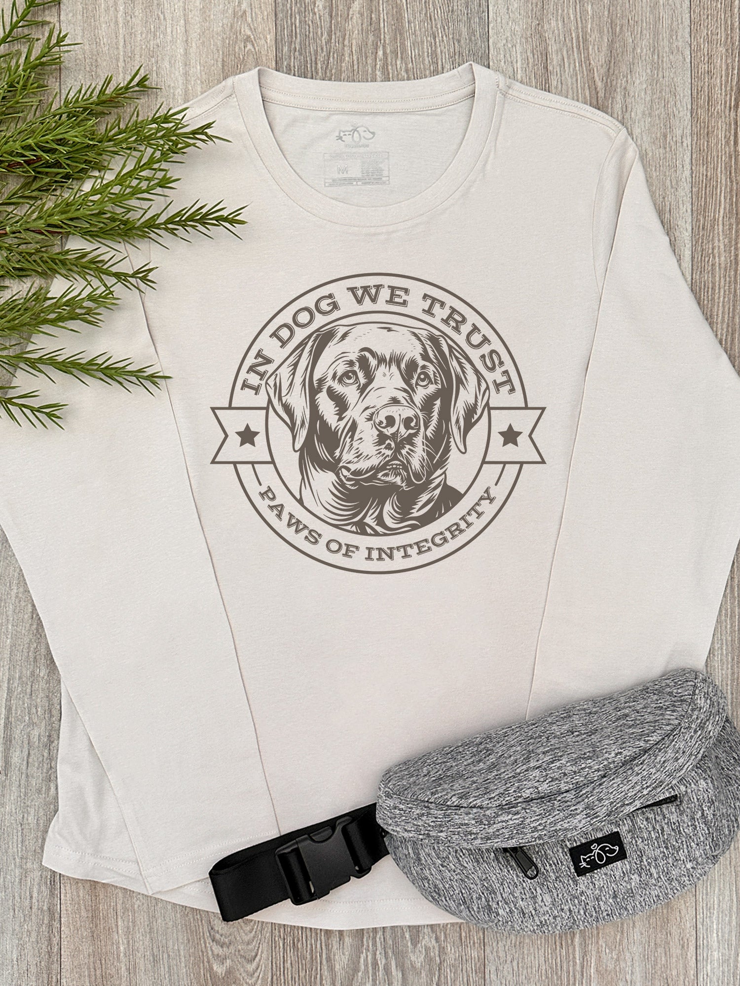 In Dog We Trust Olivia Long Sleeve Tee