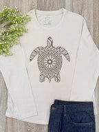 Turtle Mandala Olivia Long Sleeve Tee