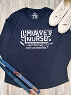 I'm A Vet Nurse Olivia Long Sleeve Tee