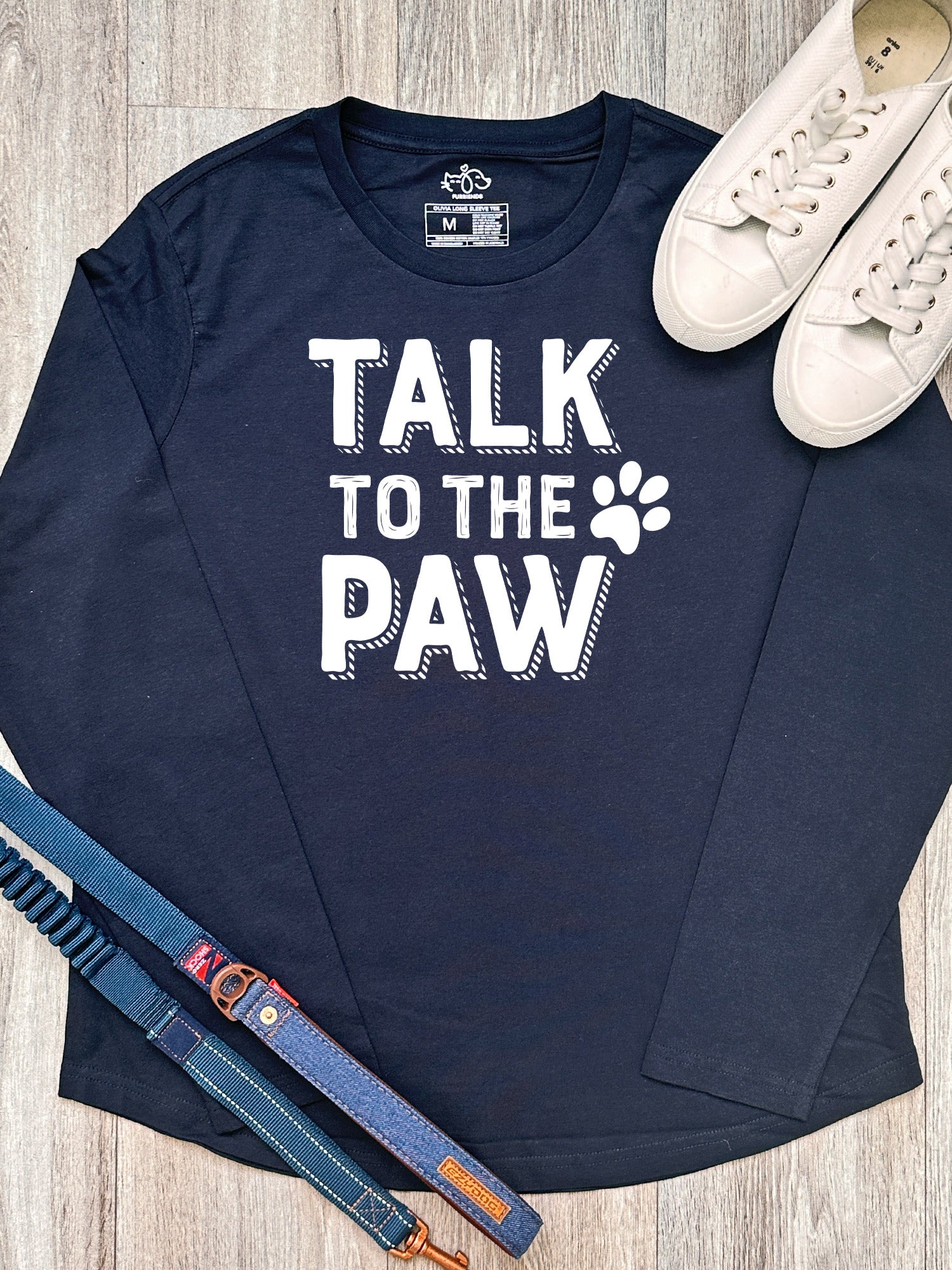 Talk To The Paw Olivia Long Sleeve Tee