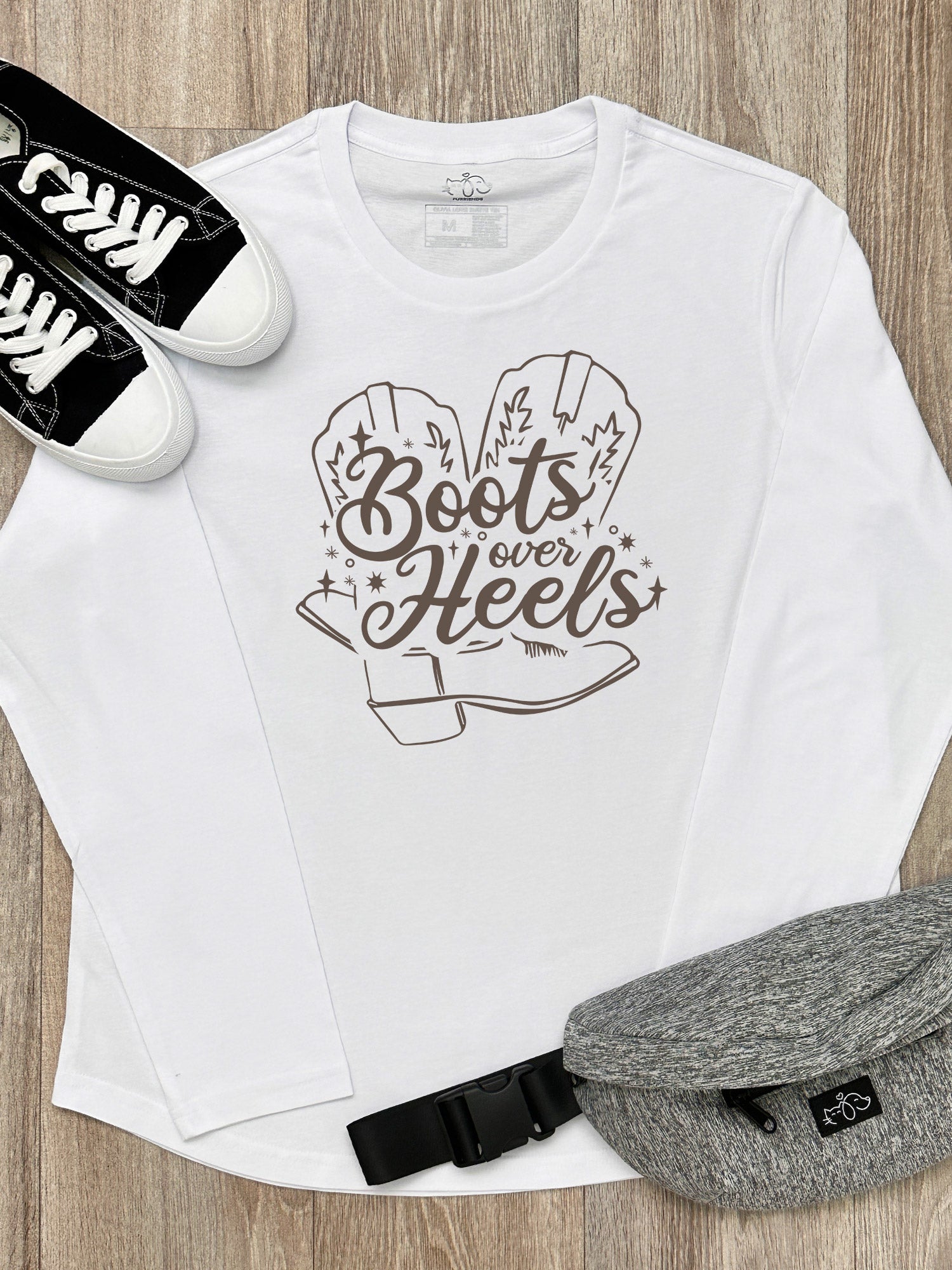 Boots Over Heels Olivia Long Sleeve Tee