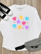 Candy Hearts - Cat Olivia Long Sleeve Tee