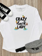 Crazy Duck Lady Olivia Long Sleeve Tee