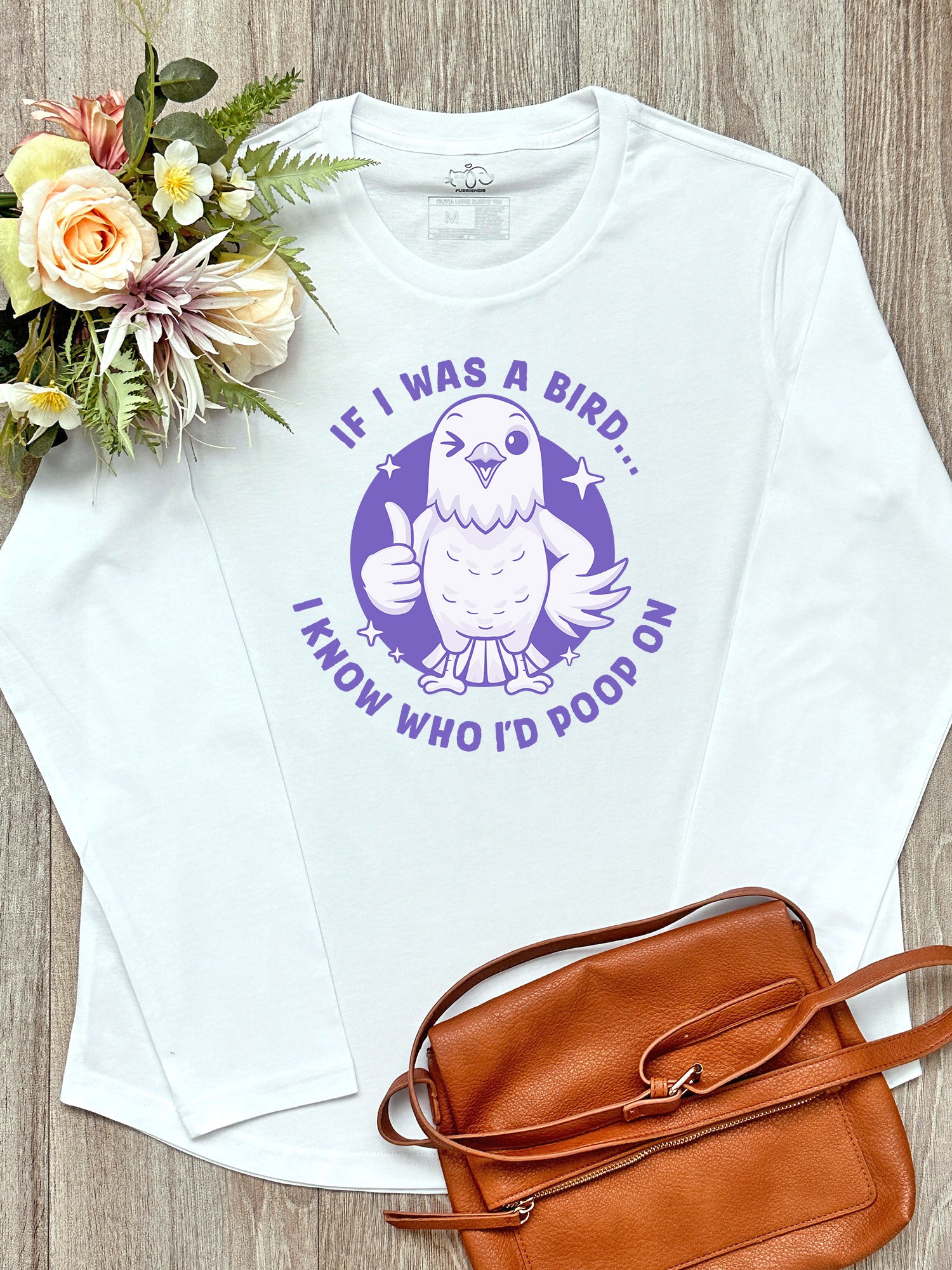 If I Was A Bird Olivia Long Sleeve Tee