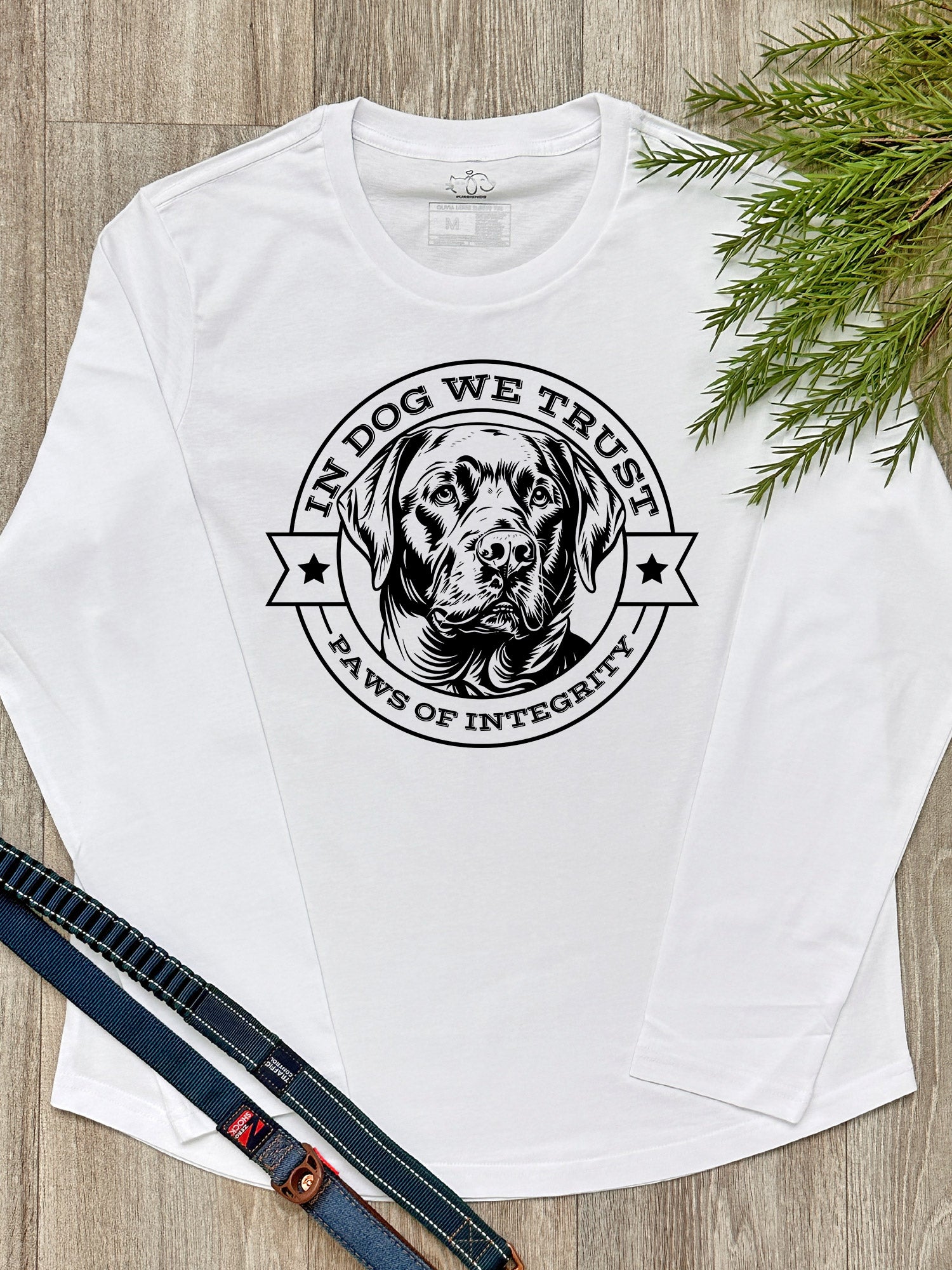 In Dog We Trust Olivia Long Sleeve Tee