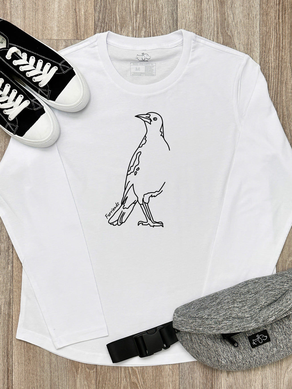 Australian Magpie Olivia Long Sleeve Tee