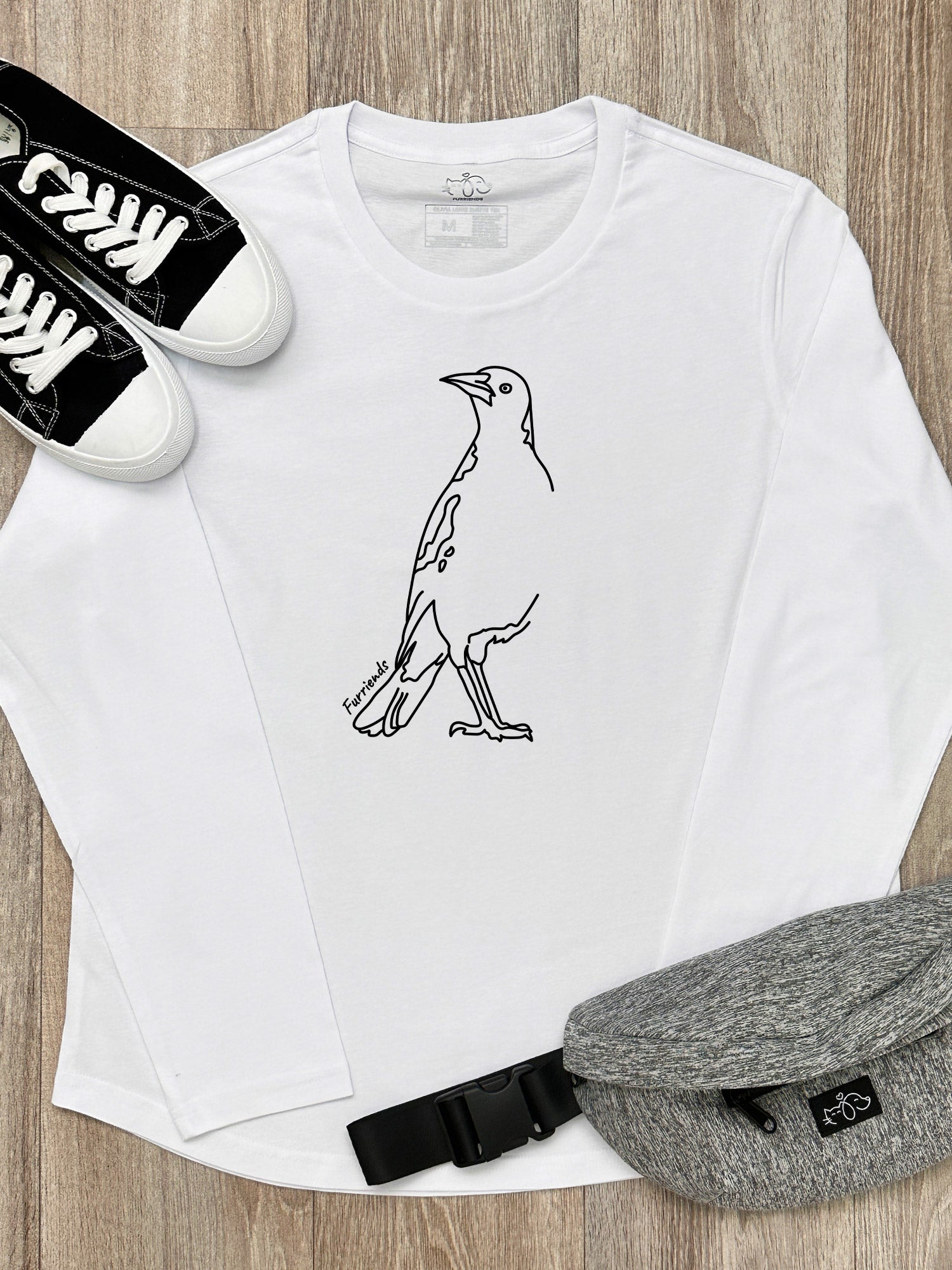 Australian Magpie Olivia Long Sleeve Tee
