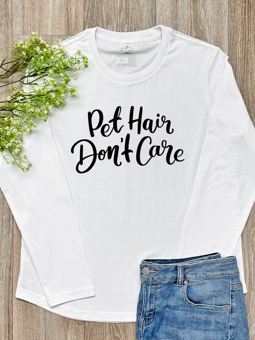 Pet Hair Don't Care Olivia Long Sleeve Tee