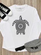 Turtle Mandala Olivia Long Sleeve Tee