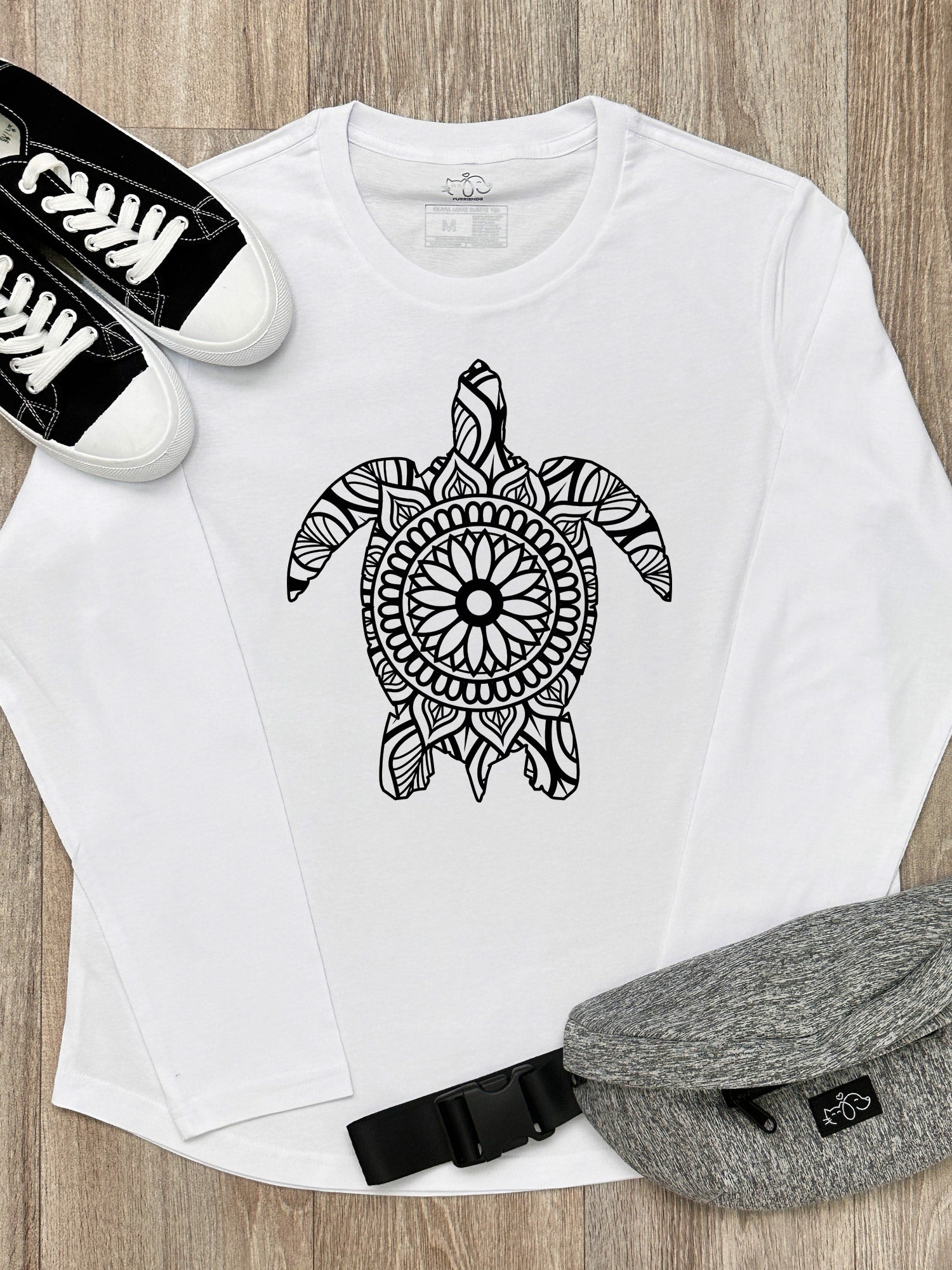 Turtle Mandala Olivia Long Sleeve Tee