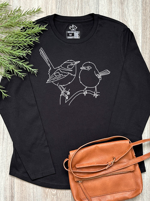 Superb Fairy Wren Olivia Long Sleeve Tee