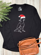 Sulphur-Crested Cockatoo Christmas Edition Olivia Long Sleeve Tee