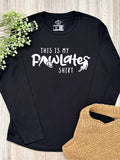 This Is My Pawlates Shirt Olivia Long Sleeve Tee