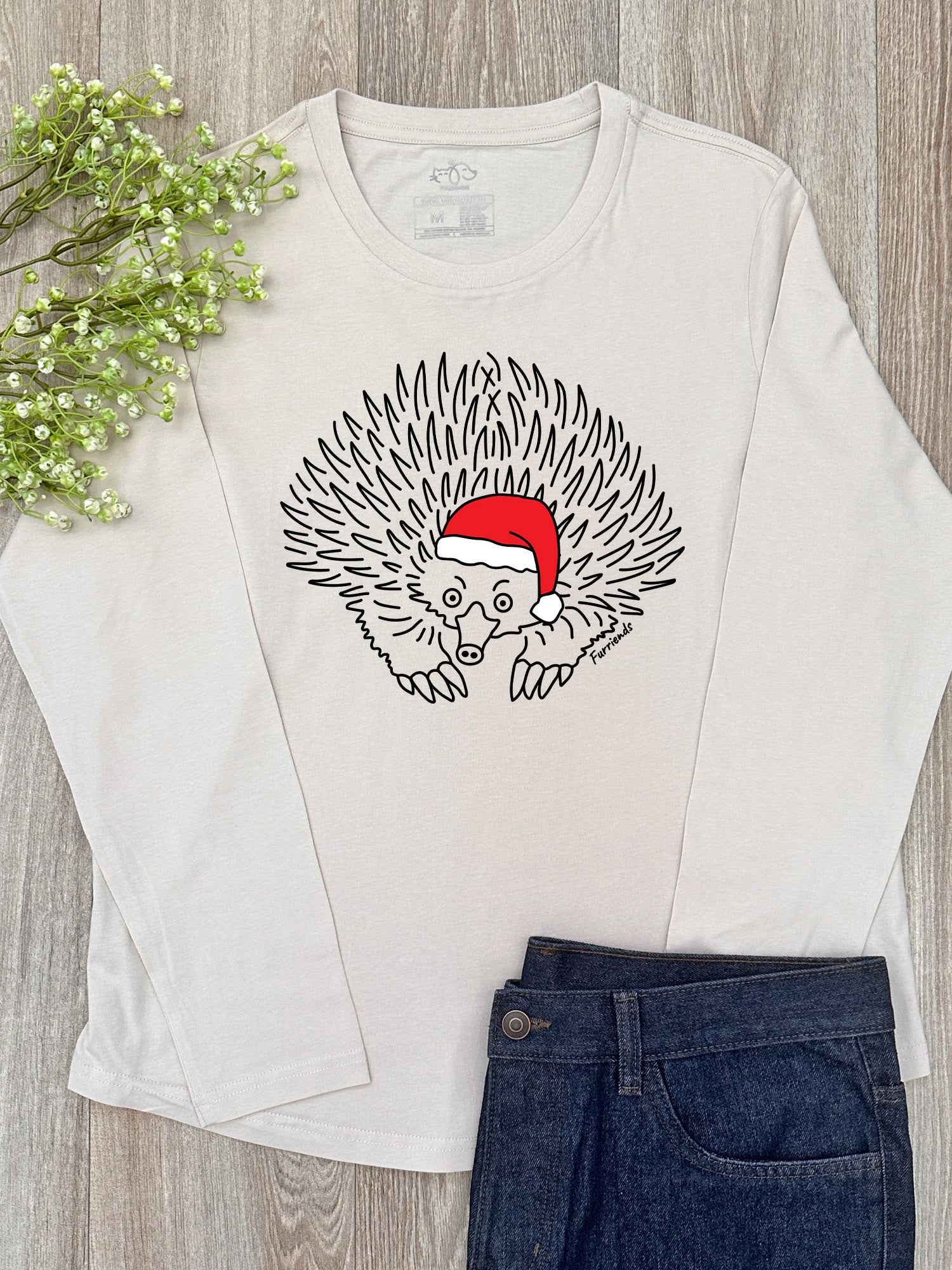Echidna Christmas Edition Olivia Long Sleeve Tee