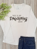 This Is My Pawlates Shirt Olivia Long Sleeve Tee