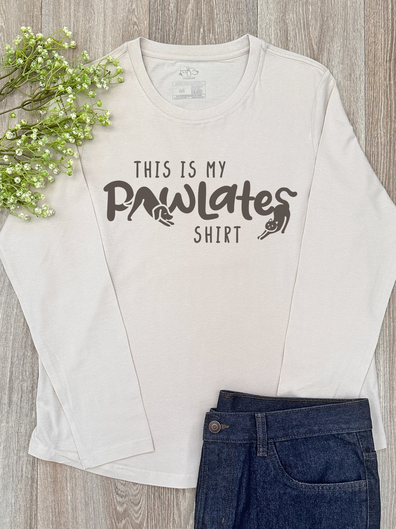 This Is My Pawlates Shirt Olivia Long Sleeve Tee