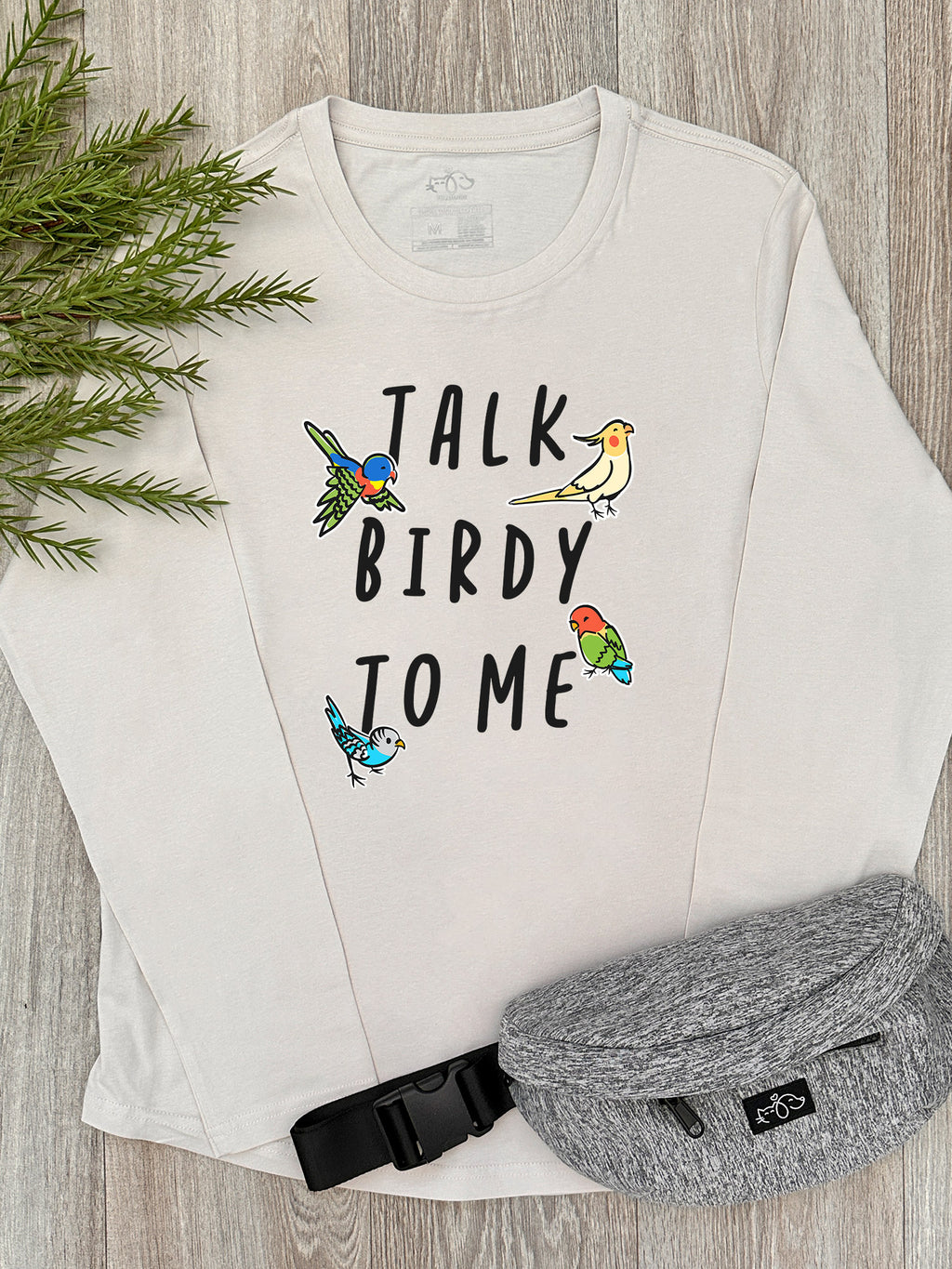 Talk Birdy To Me Olivia Long Sleeve Tee