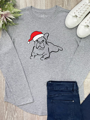 French Bulldog Christmas Edition Olivia Long Sleeve Tee