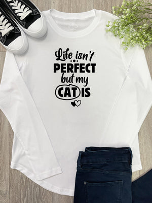 Life Isn't Perfect, But My Cat Is Olivia Long Sleeve Tee
