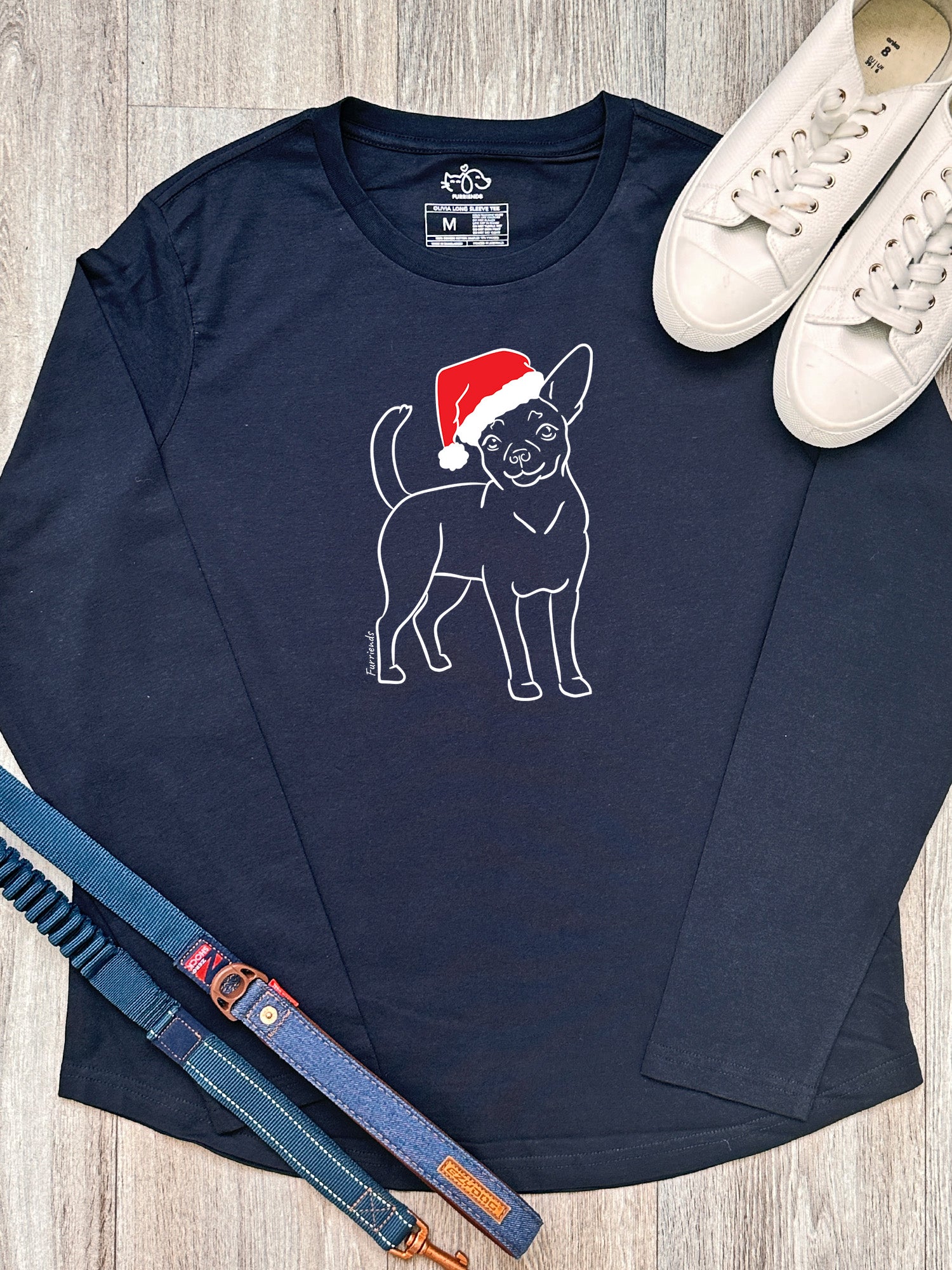 Chihuahua Christmas Edition Olivia Long Sleeve Tee