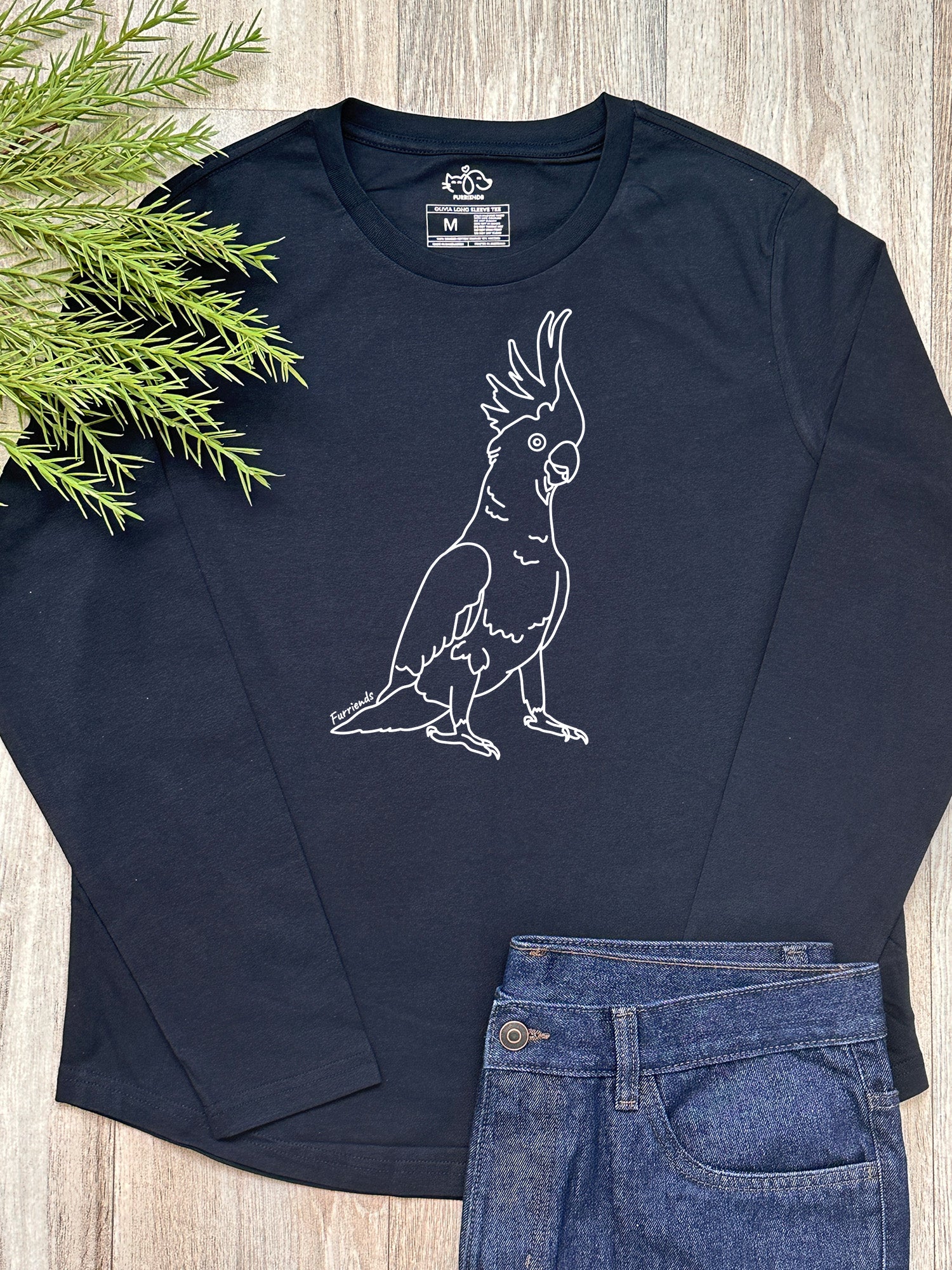 Sulphur-Crested Cockatoo Olivia Long Sleeve Tee