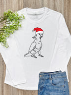 Sulphur-Crested Cockatoo Christmas Edition Olivia Long Sleeve Tee