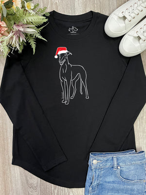 Greyhound Christmas Edition Olivia Long Sleeve Tee