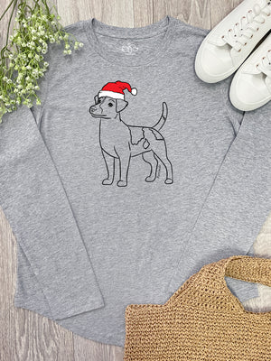 Jack Russell Terrier (Smooth Coat) Christmas Edition Olivia Long Sleeve Tee