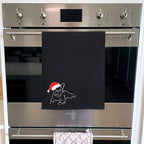 French Bulldog Christmas Edition Tea Towel
