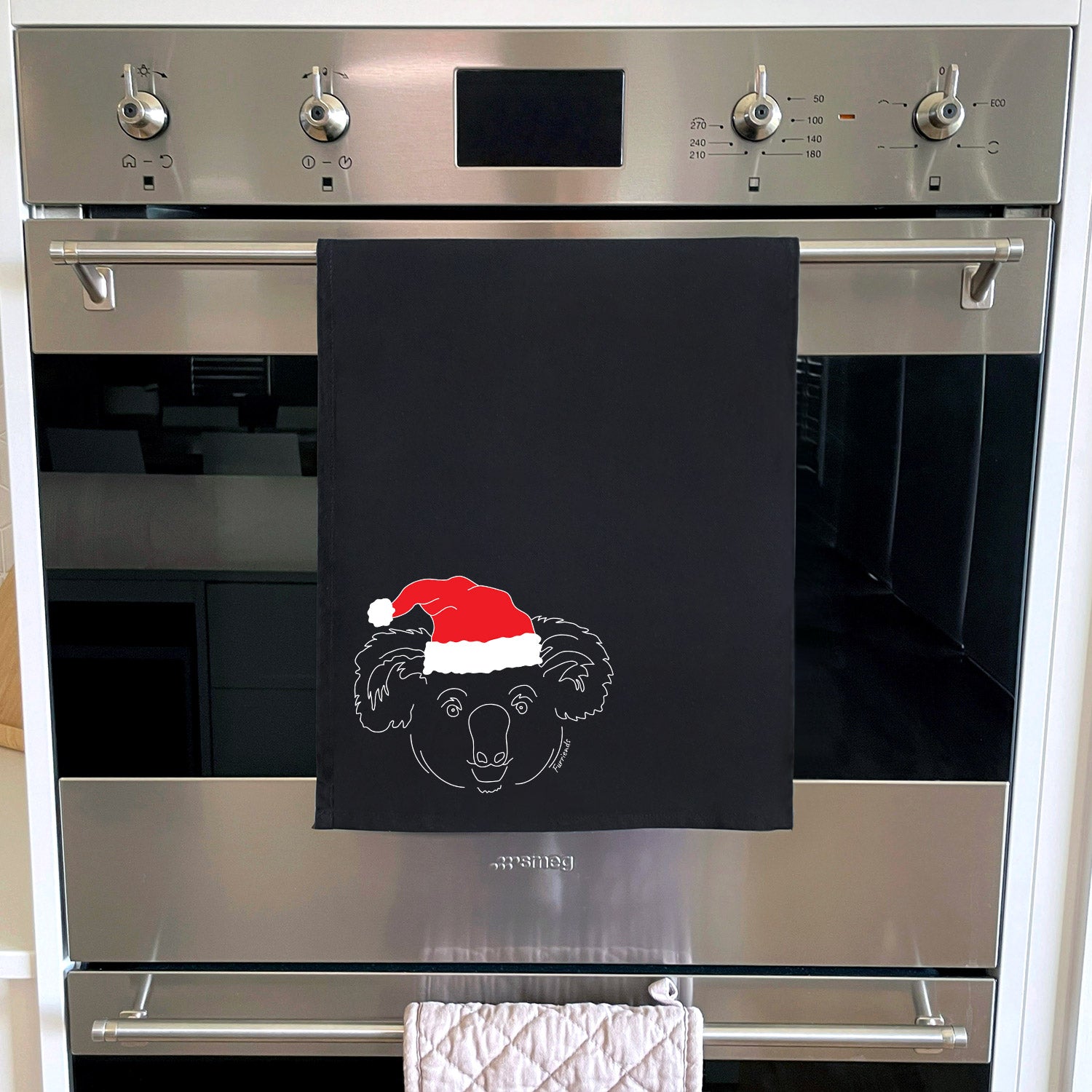 Koala Christmas Edition Tea Towel