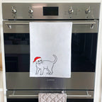 Burmese Christmas Edition Tea Towel