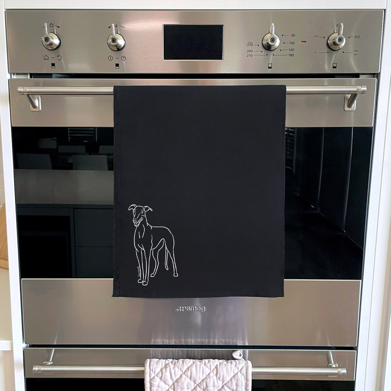 Greyhound Tea Towel