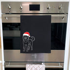 Husky Christmas Edition Tea Towel