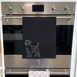 Jack Russell Terrier (Rough Coat) Tea Towel