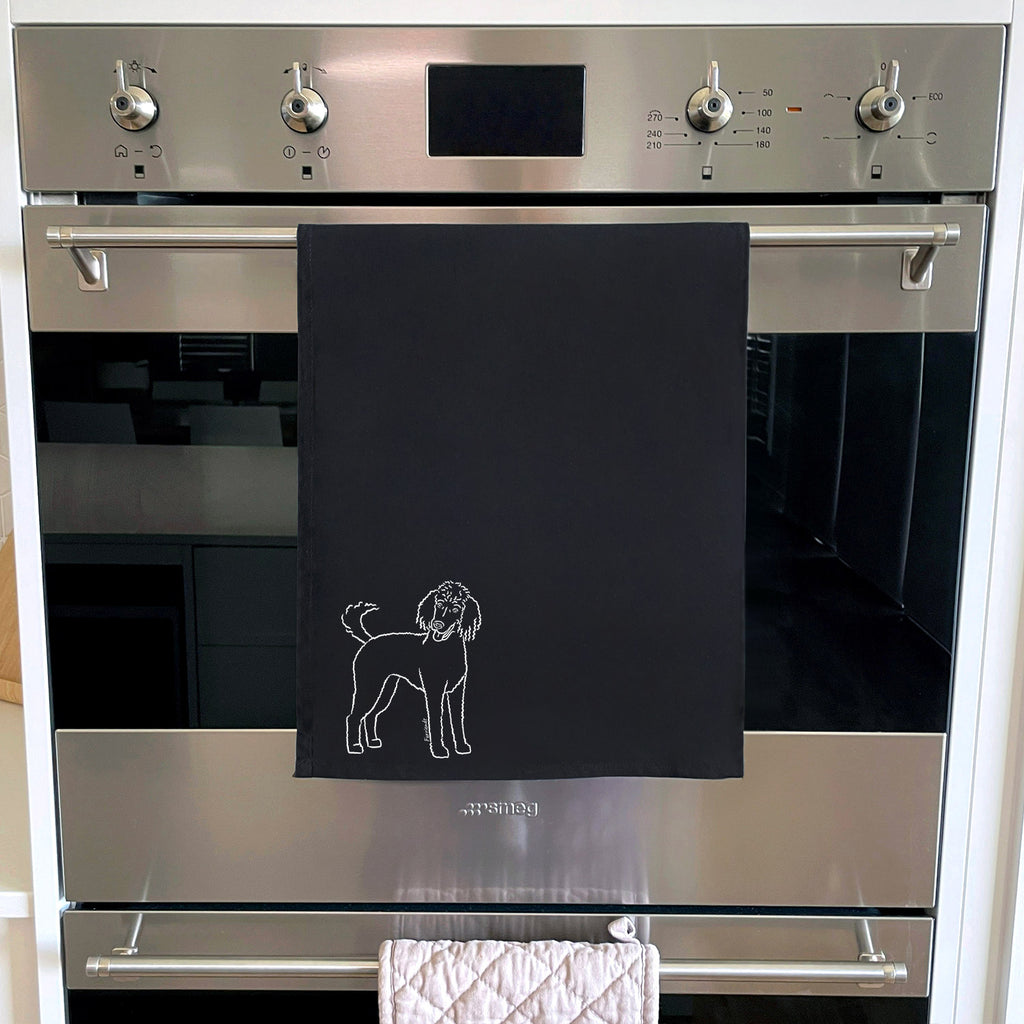 Poodle Tea Towel