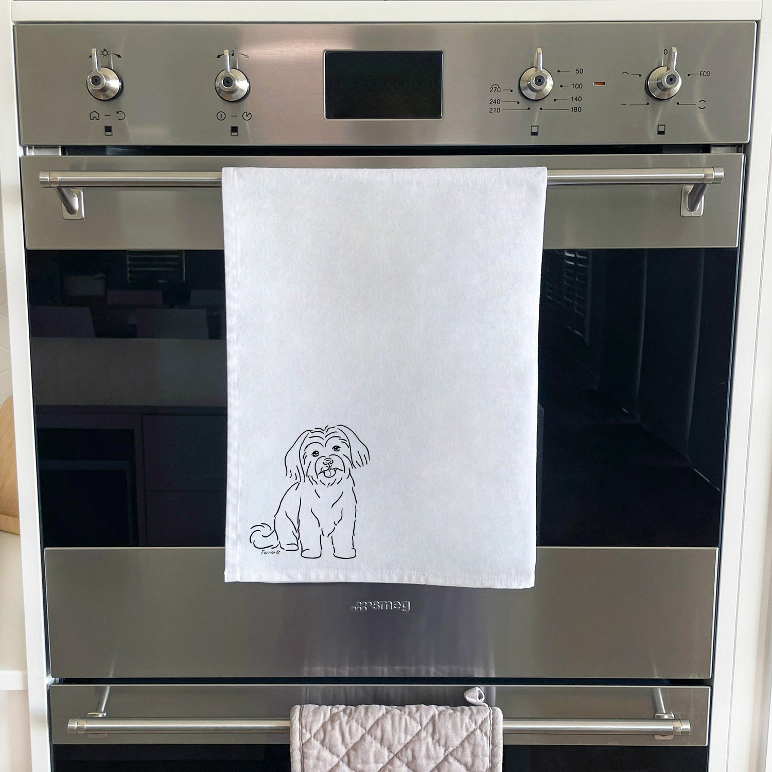 Maltese Terrier Tea Towel