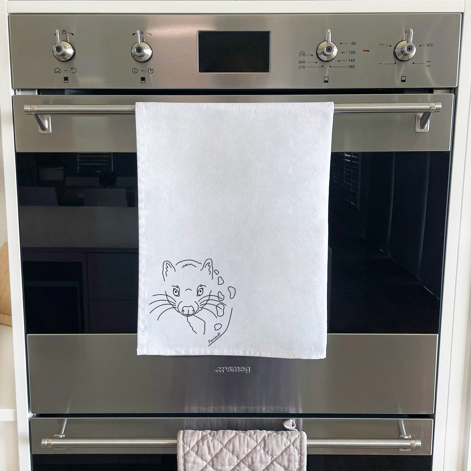 Spotted-Tailed Quoll Tea Towel