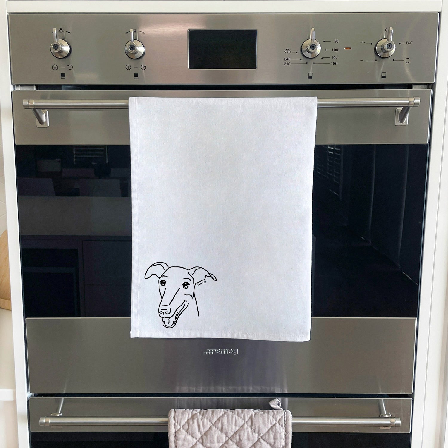 Greyhound Tea Towel