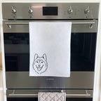 Husky Tea Towel