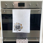 Who Let The Dogs Out? Tea Towel