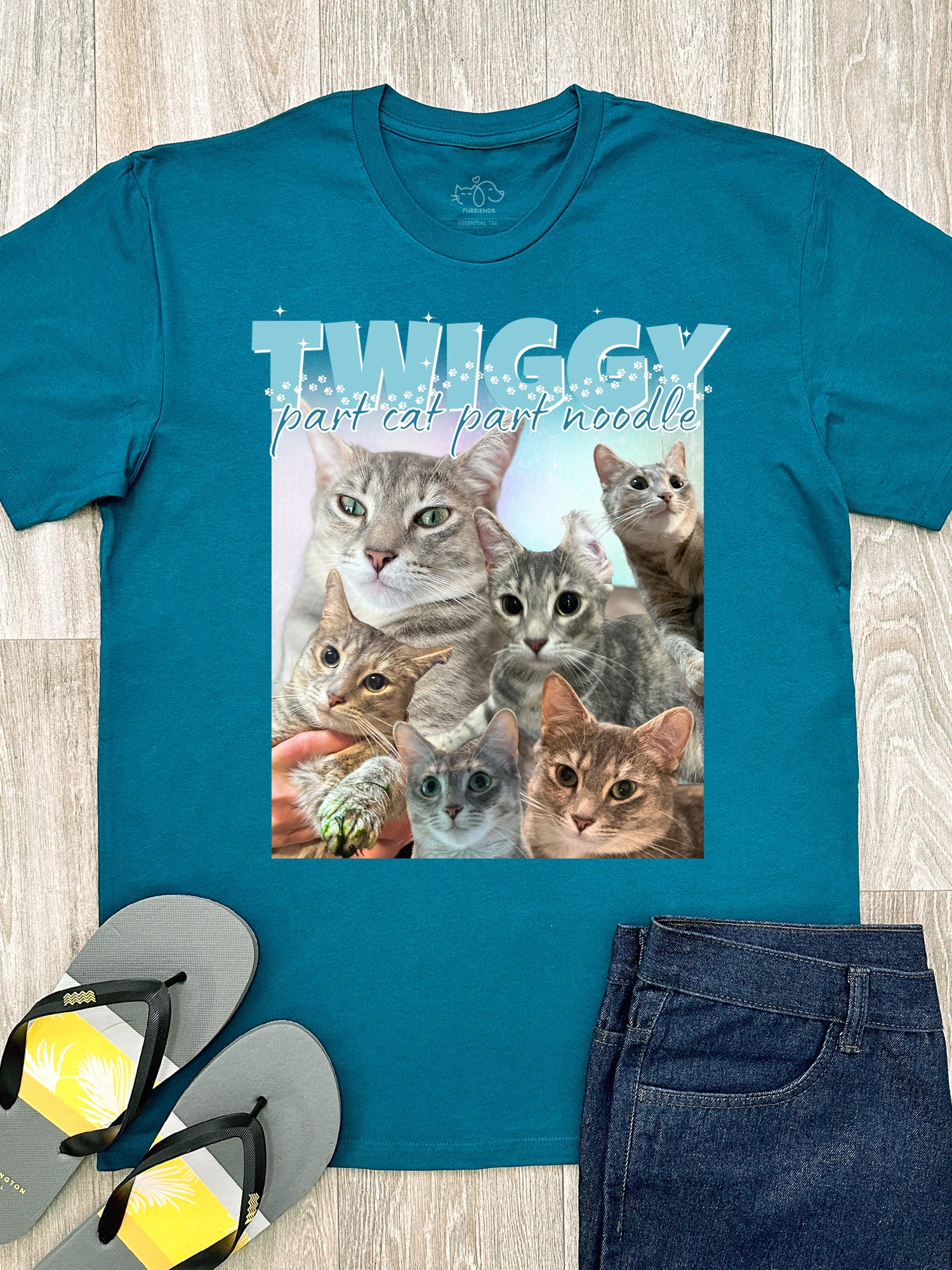 Customisable Pet Photo Essential Unisex Tee
