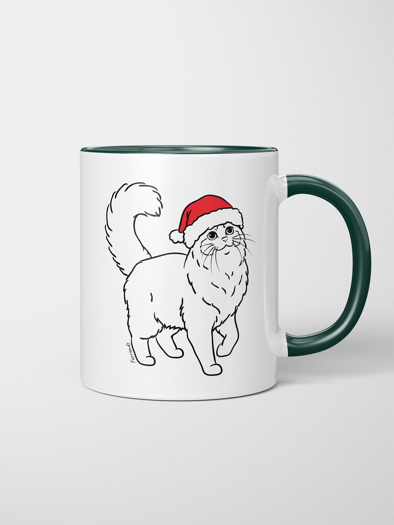 Ragdoll Christmas Edition Ceramic Mug