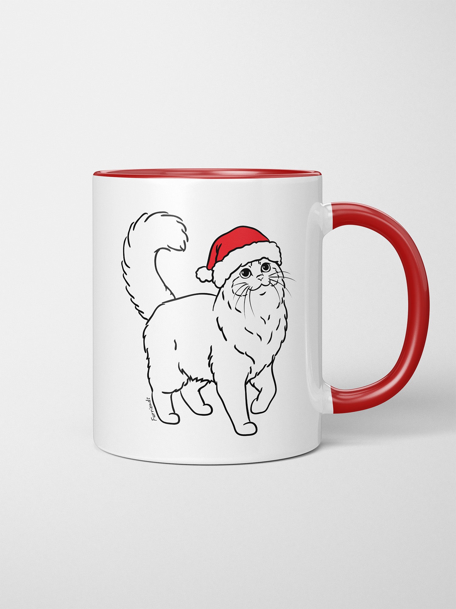 Ragdoll Christmas Edition Ceramic Mug