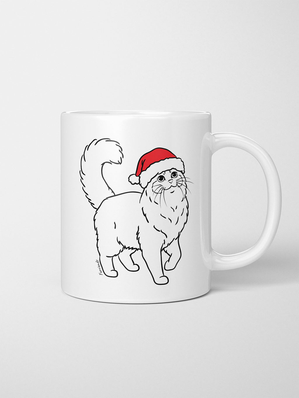 Ragdoll Christmas Edition Ceramic Mug