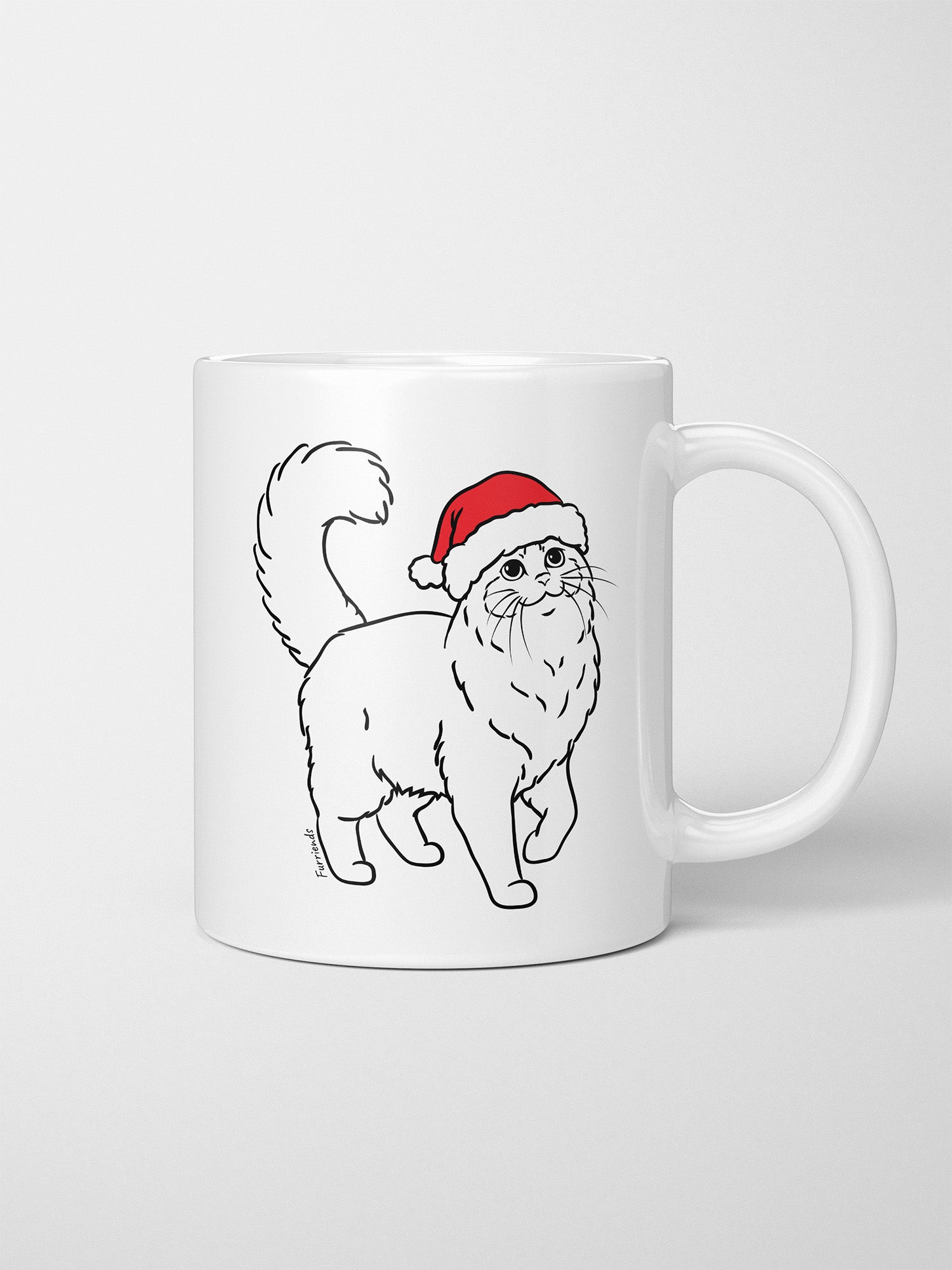 Ragdoll Christmas Edition Ceramic Mug