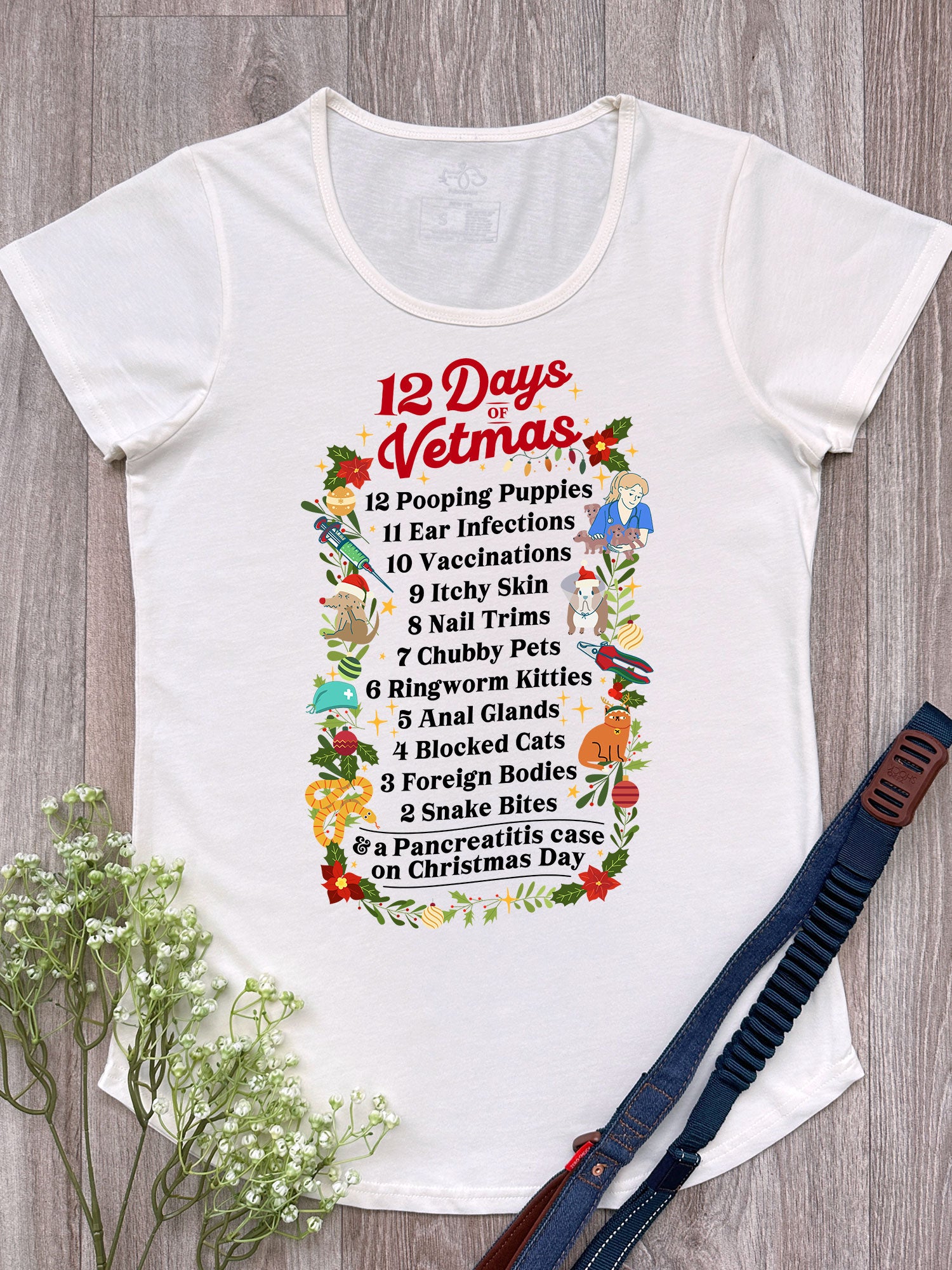 12 Days Of Vetmas Remi Women's Tee