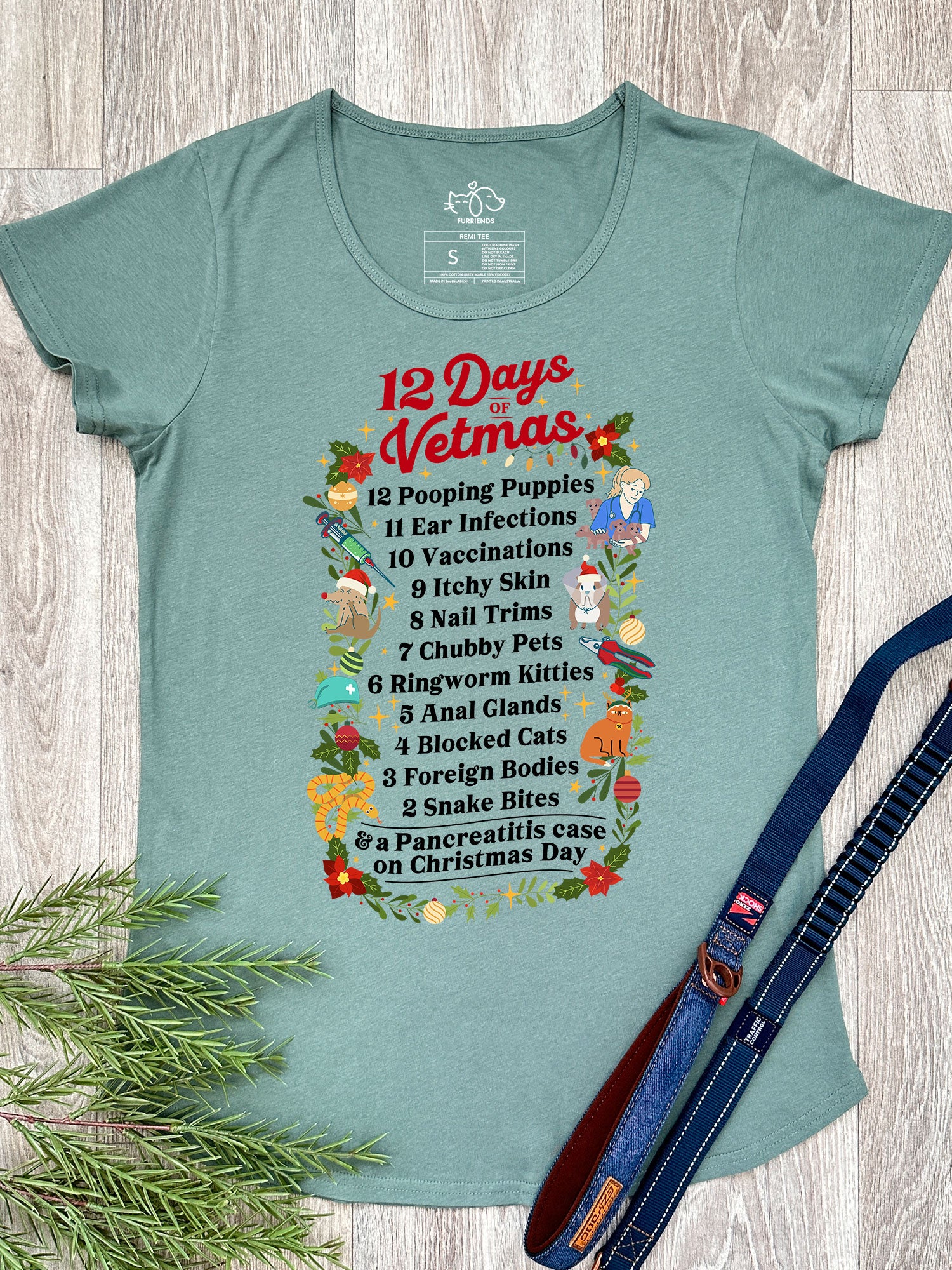 12 Days Of Vetmas Remi Women's Tee
