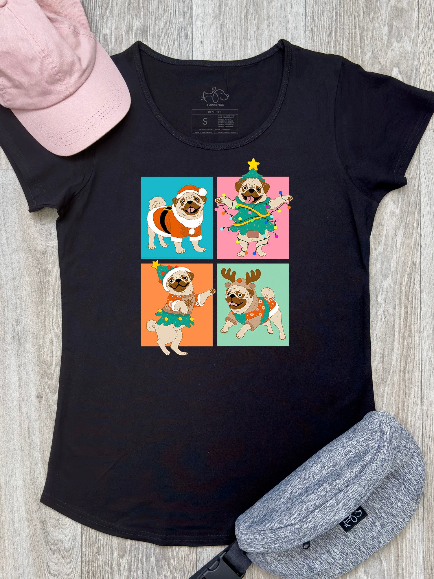 Pugmas Remi Women's Tee