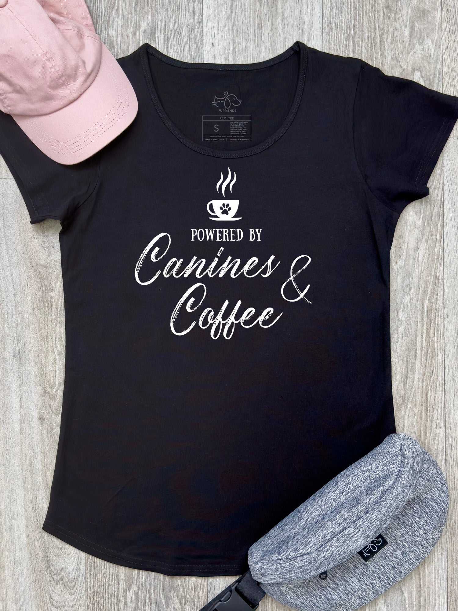 Canines & Coffee Remi Women's Tee